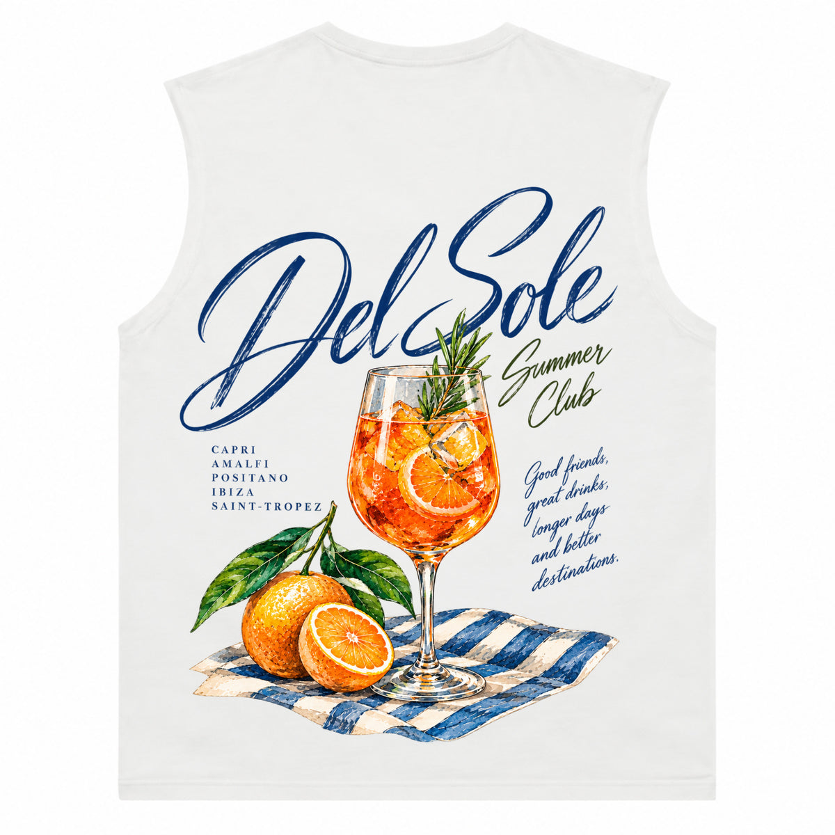 SCRIPT SLEEVELESS