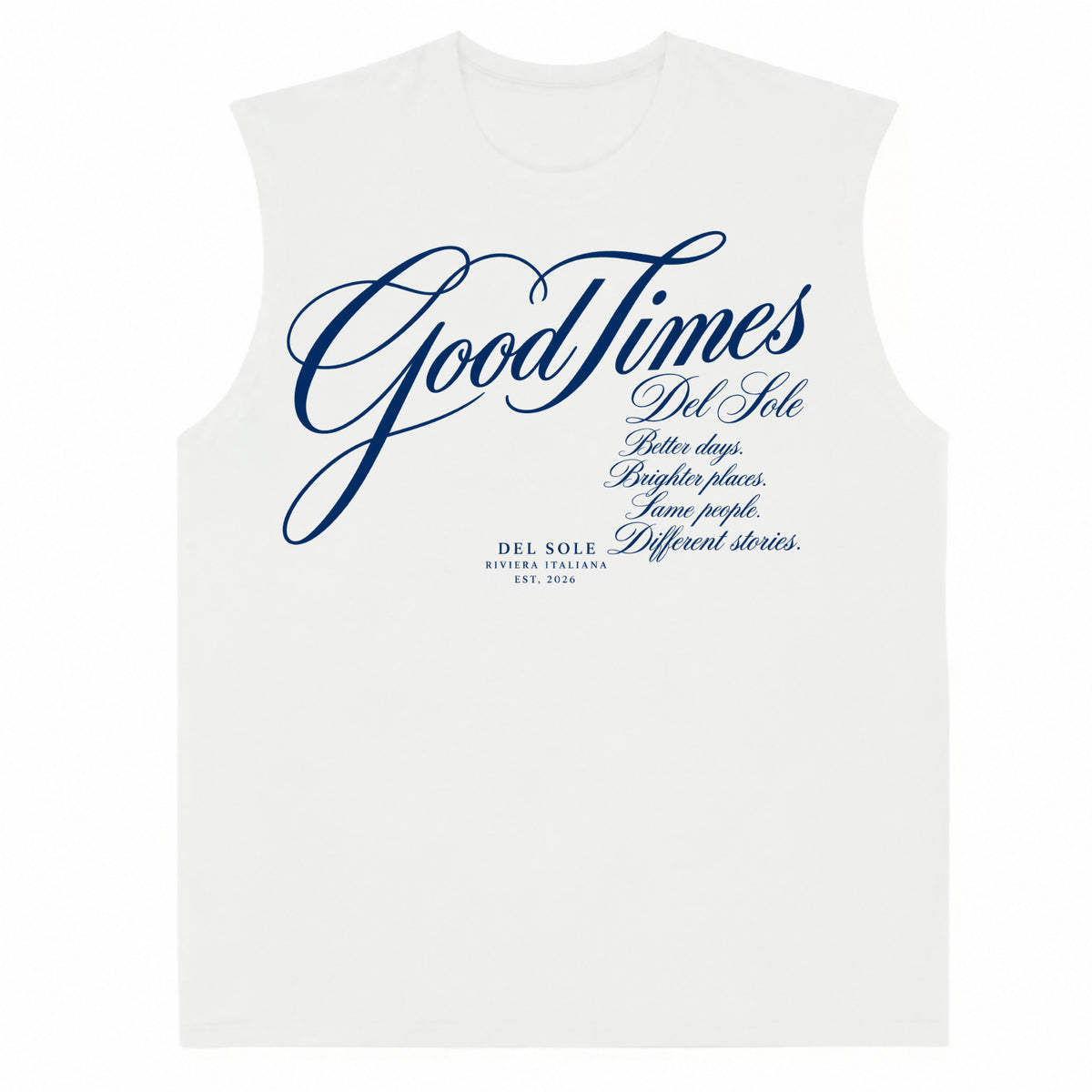 GOOD TIMES SLEEVELESS
