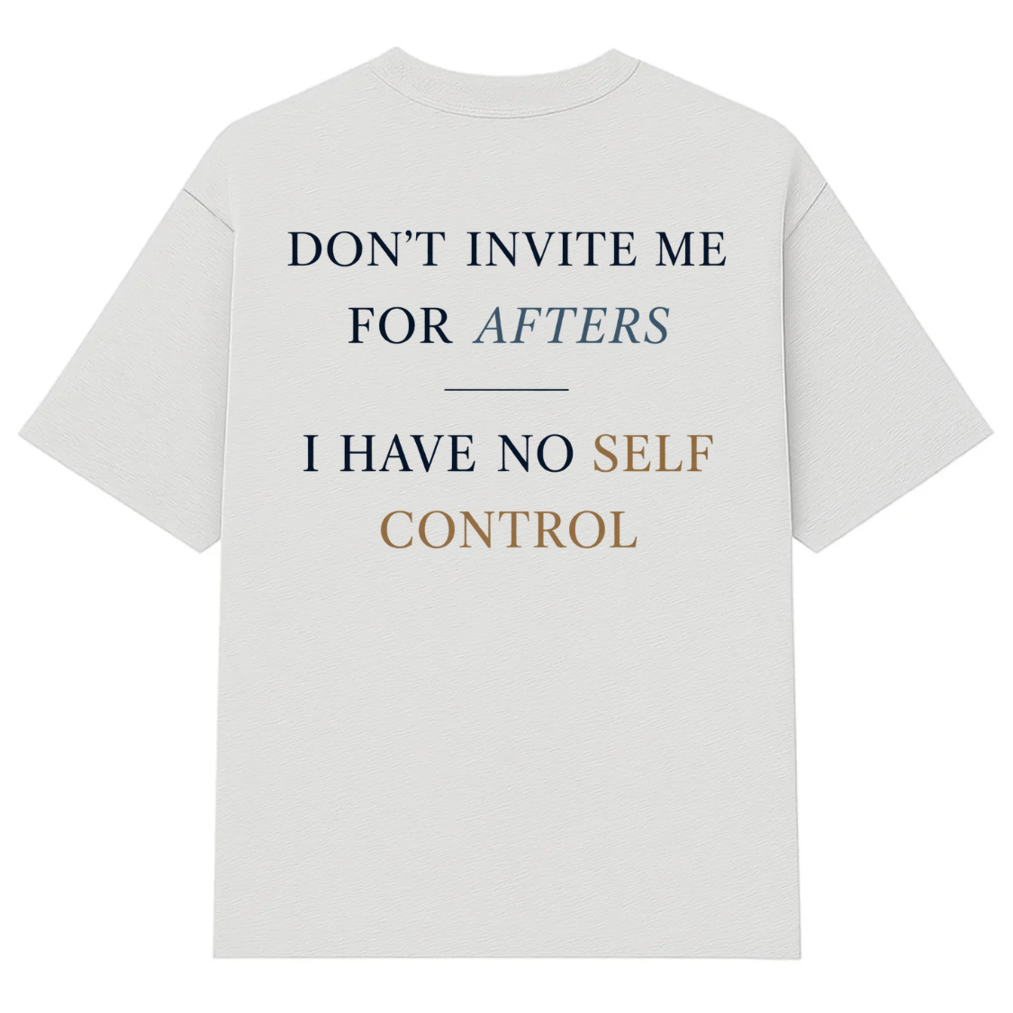 CONTROL T-SHIRT