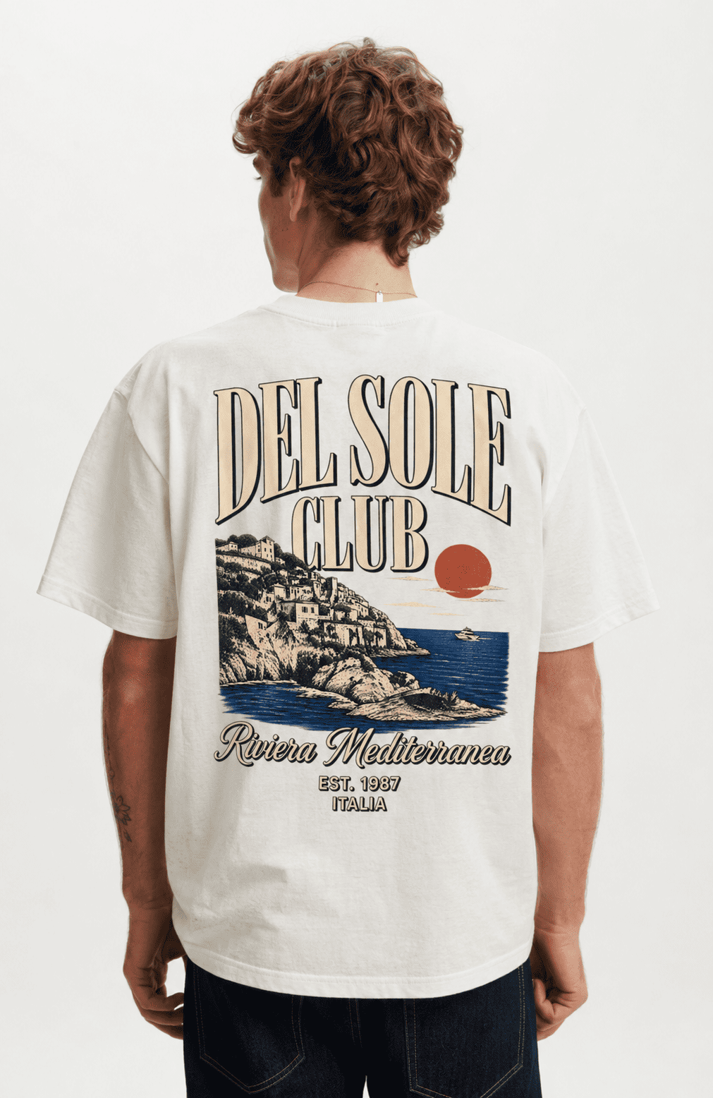 RIVIERA MEDITERRÂNEA T-SHIRT