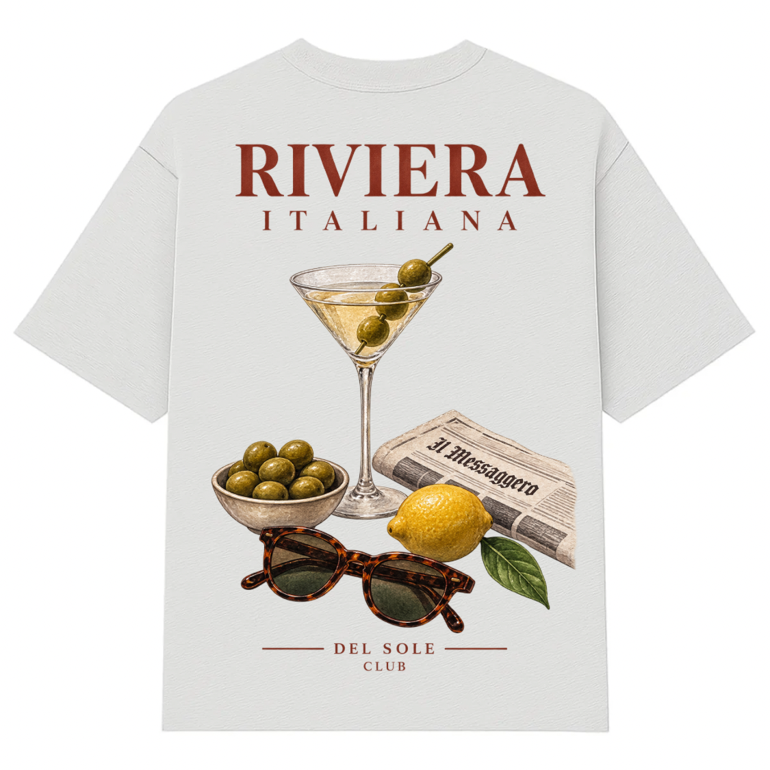 MARTINI IN RIVIERA T-SHIRT