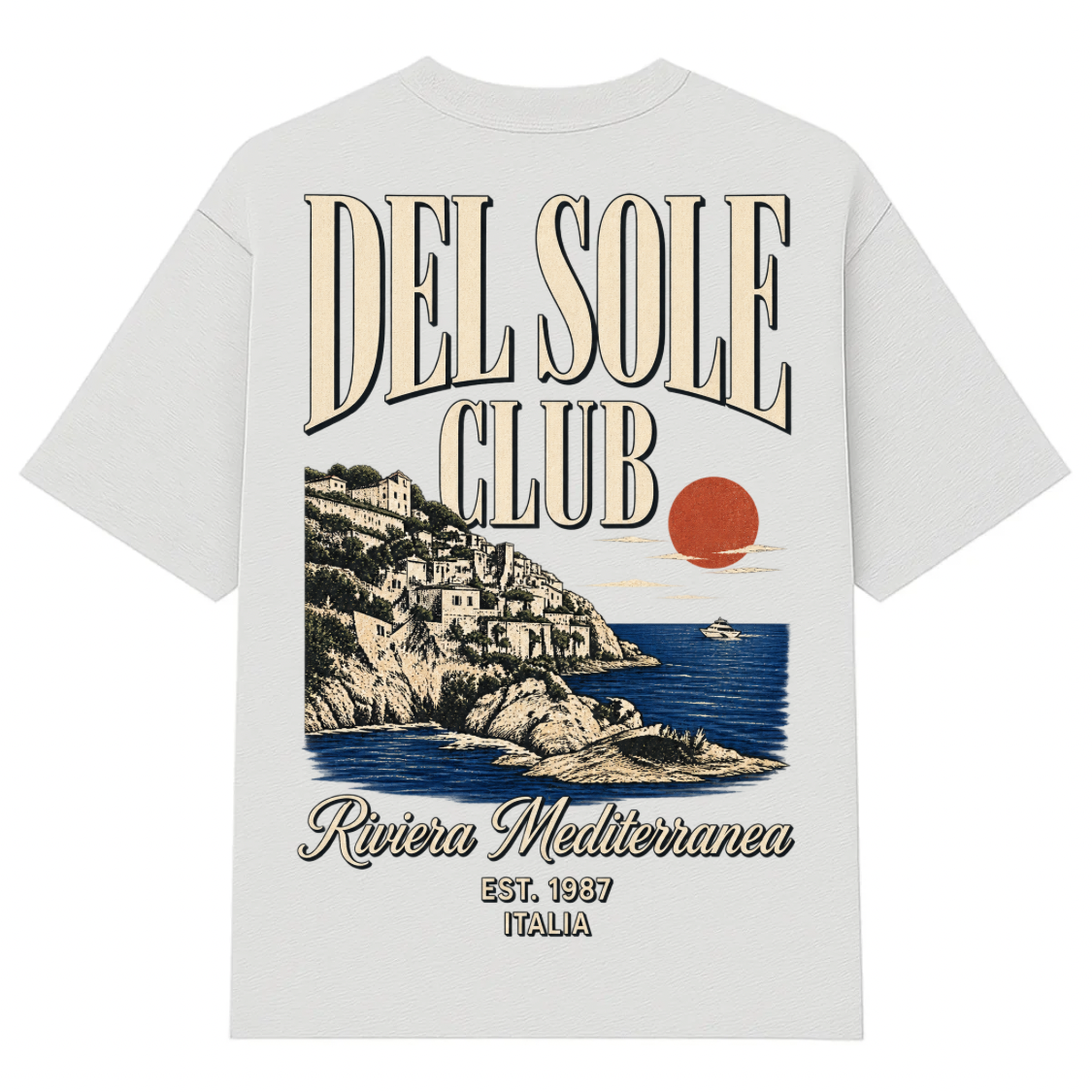 RIVIERA MEDITERRÂNEA T-SHIRT