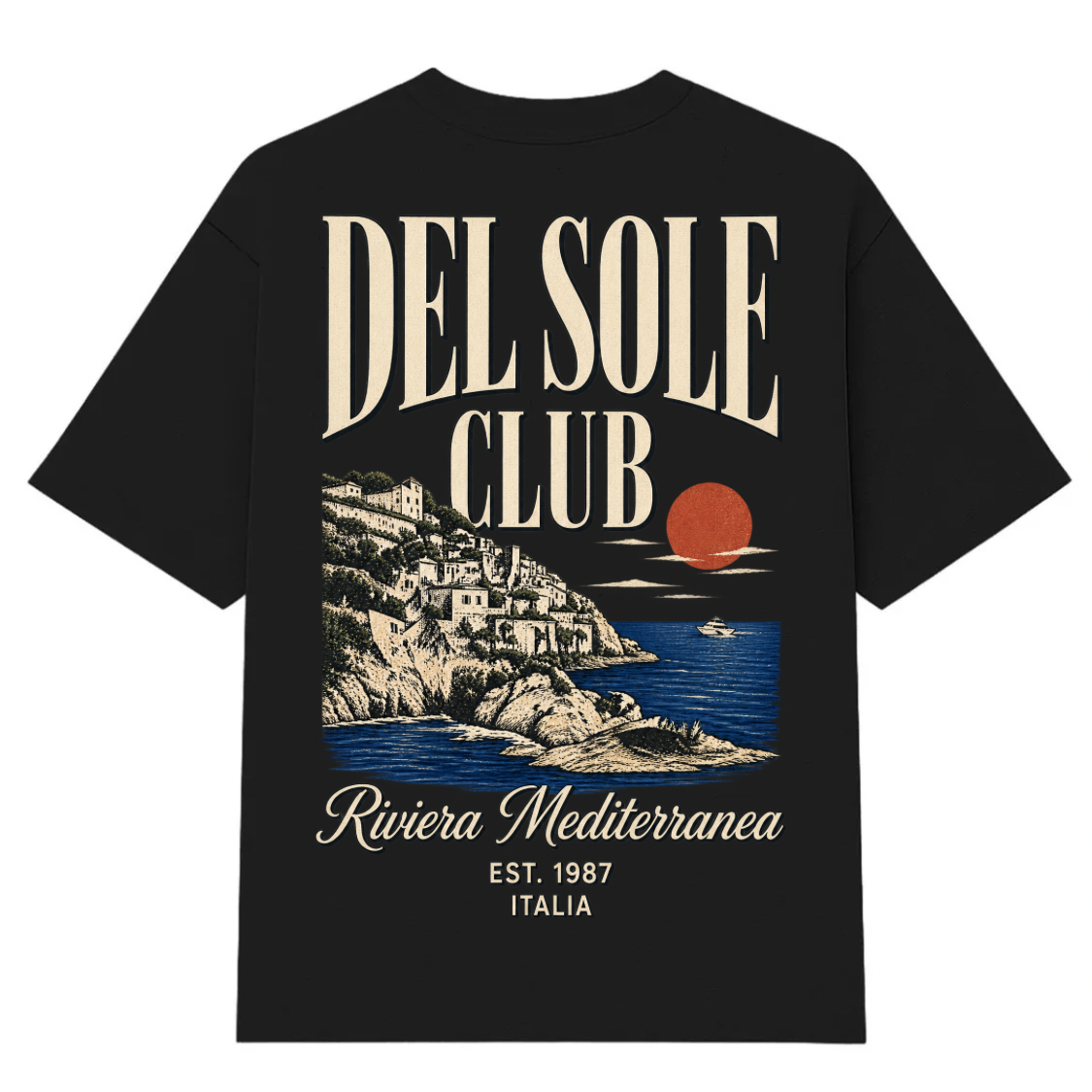RIVIERA MEDITERRÂNEA T-SHIRT