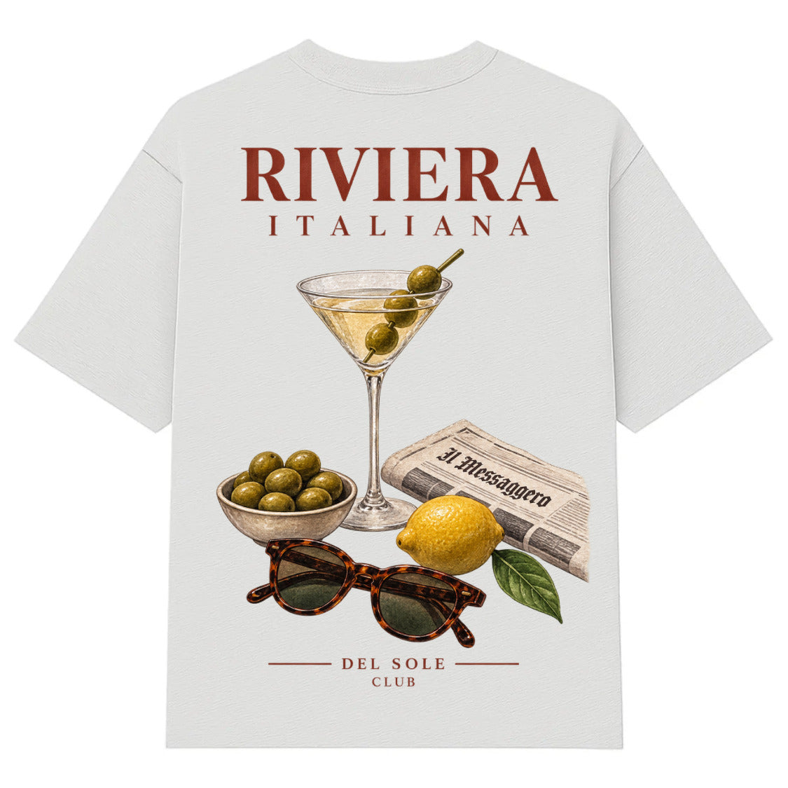 MARTINI IN RIVIERA T-SHIRT