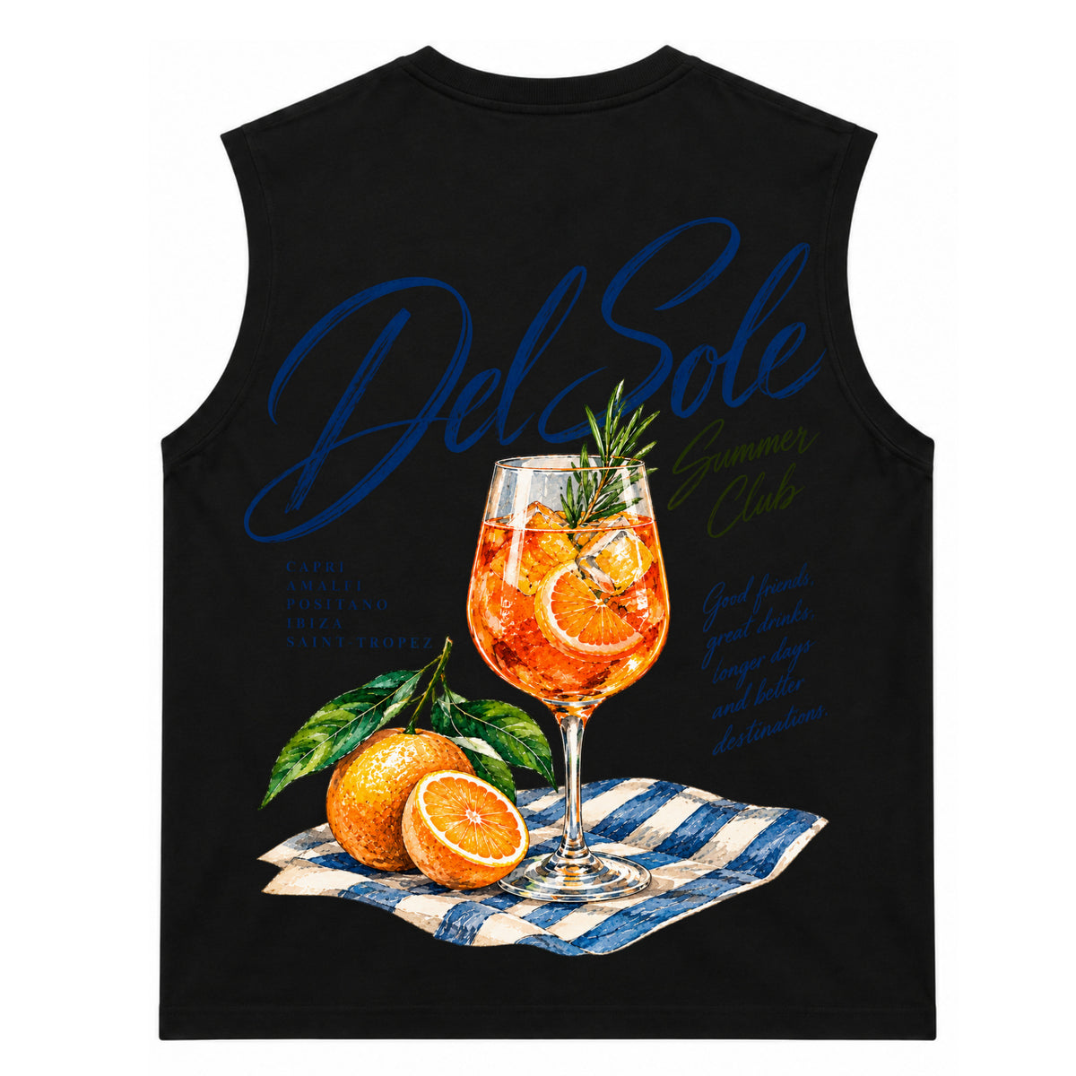 SCRIPT SLEEVELESS