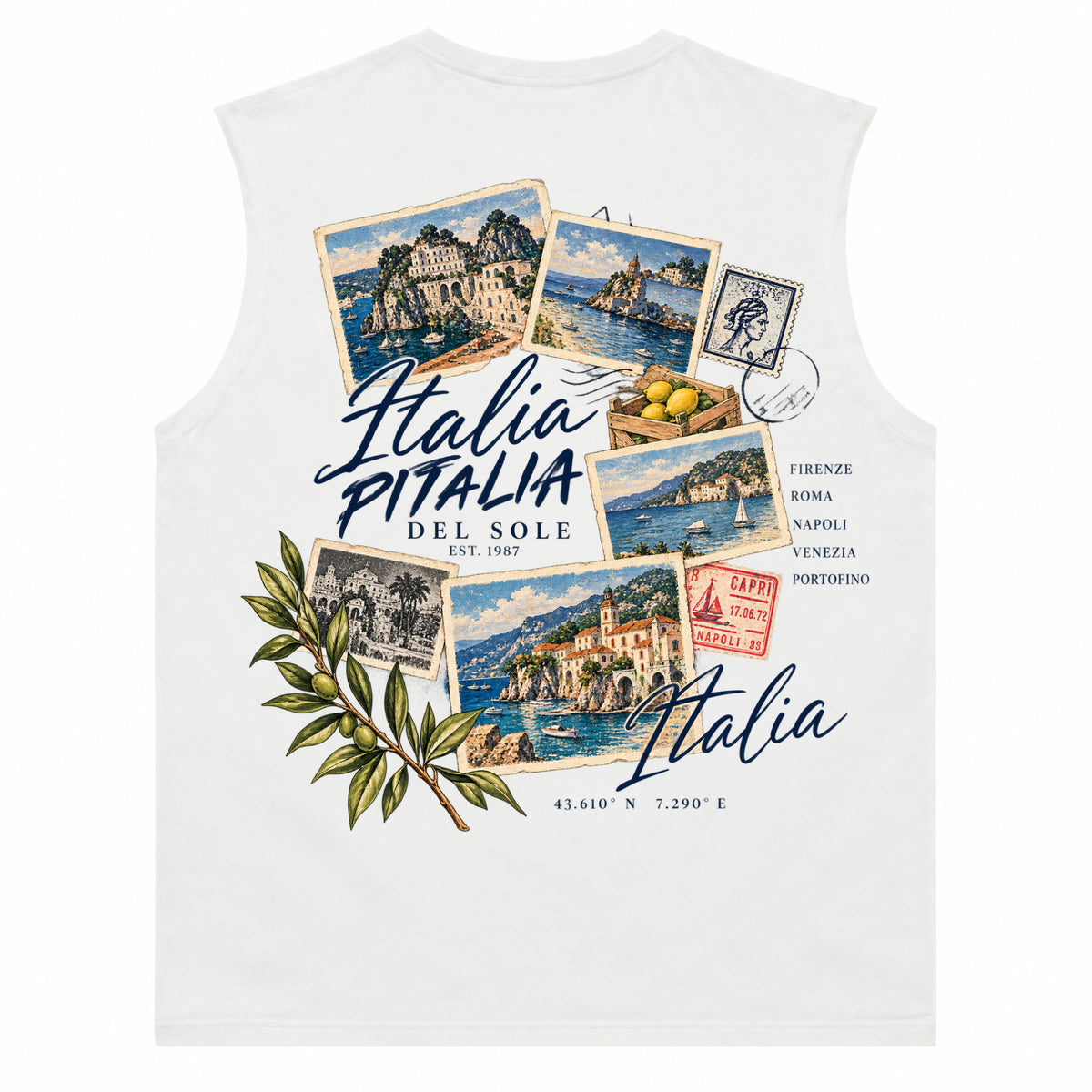 POSTCARD SLEEVELESS