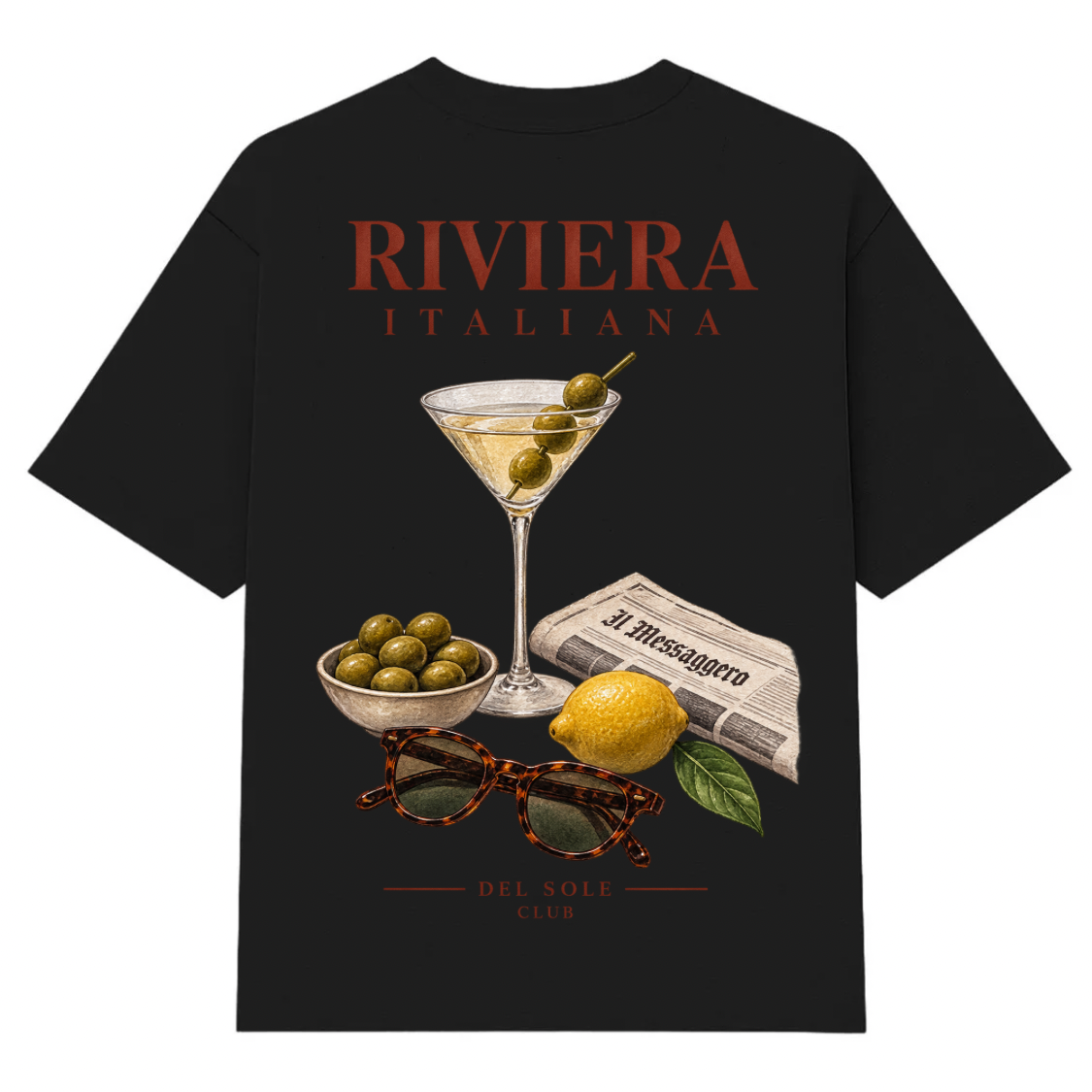 MARTINI IN RIVIERA T-SHIRT