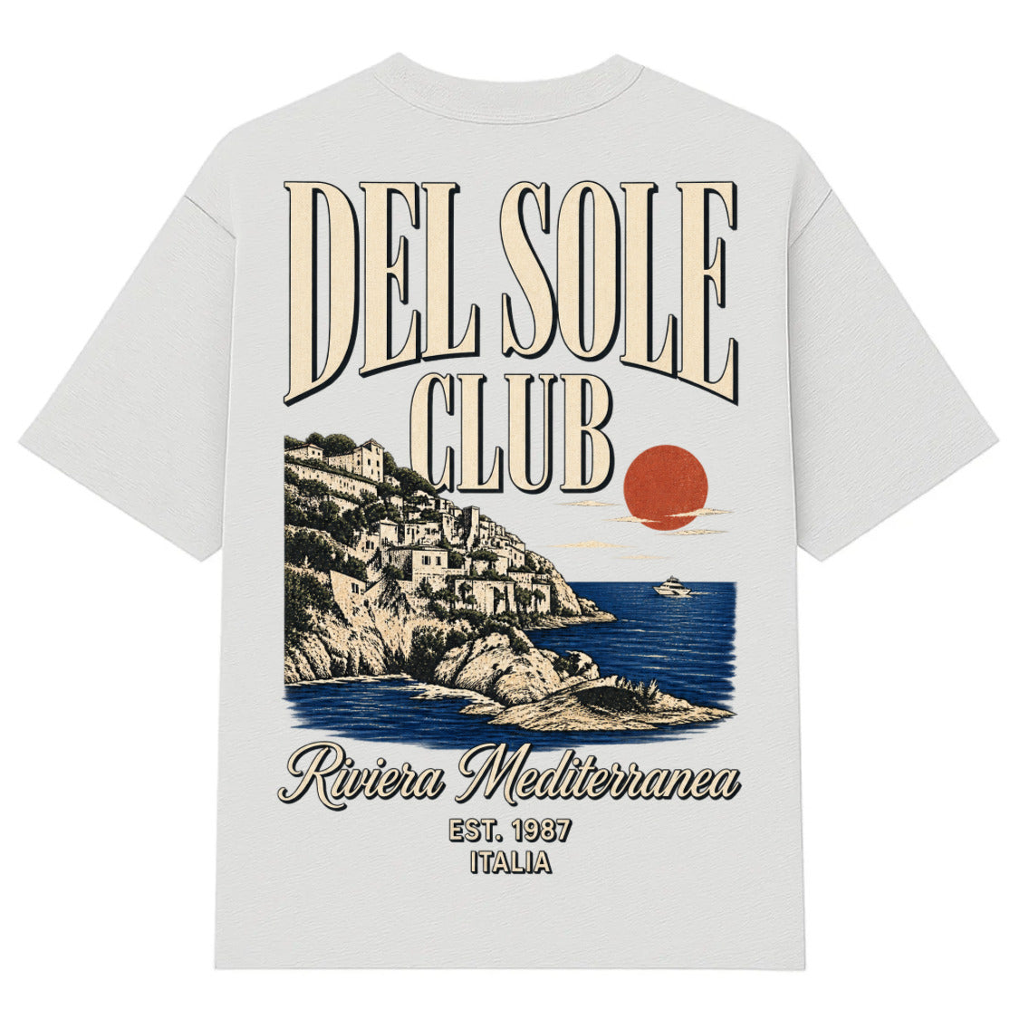 RIVIERA MEDITERRÂNEA T-SHIRT